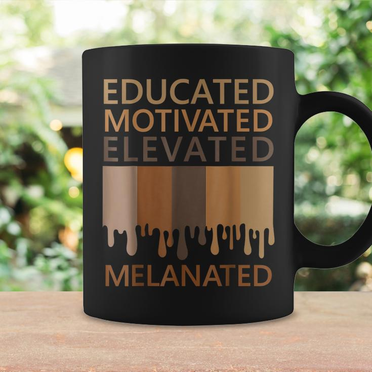 Educated Motivated Elevated Melanated V3 Coffee Mug Gifts ideas