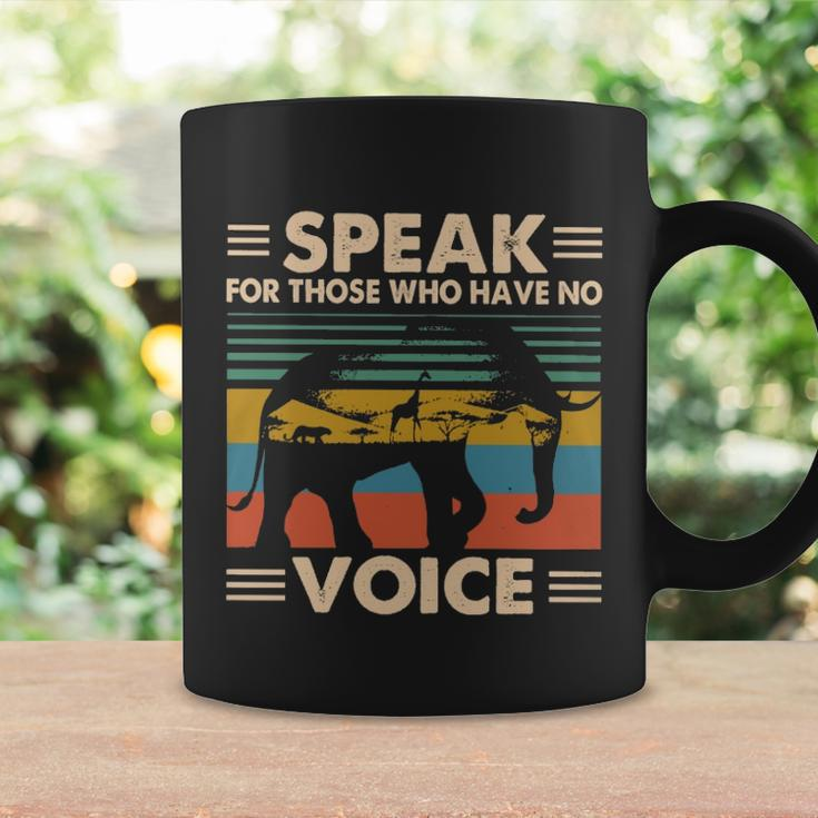 Elephant Speak For Those Who Have No Voice Coffee Mug Gifts ideas