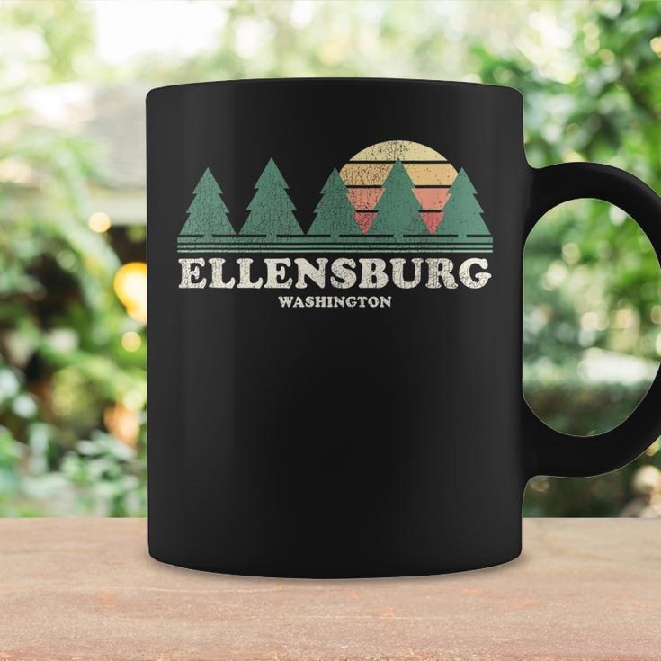 Ellensburg Wa Vintage Throwback Retro 70S Design Coffee Mug Gifts ideas