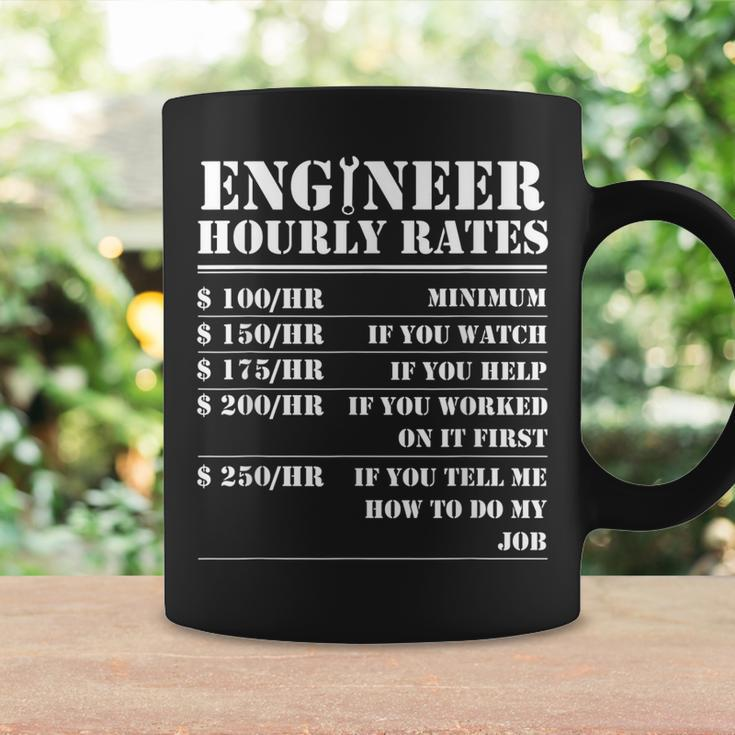 Engineer Hourly Rate Funny Engineering Mechanical Civil Gift Coffee Mug Gifts ideas