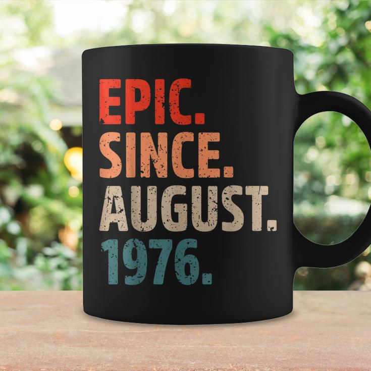 Epic Since August 1976 46 Jahre Alt 46 Geburtstag Vintage Tassen Geschenkideen