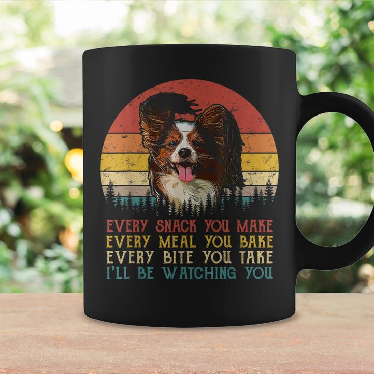 Every Snack You Make Dog Papillon Funny Animal Lover Coffee Mug Gifts ideas
