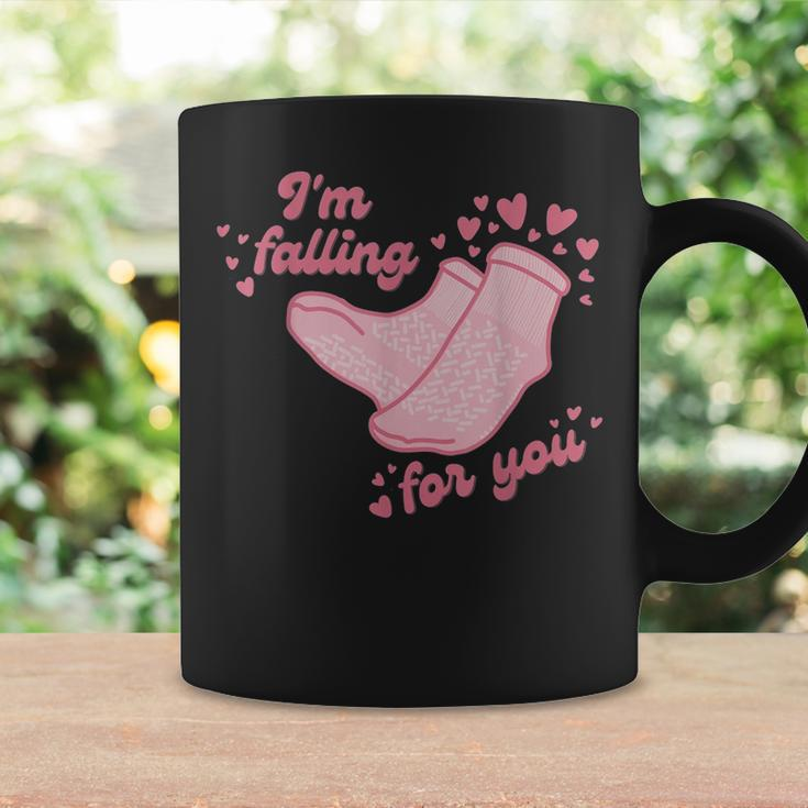 Falling For You Funny Pct Cna Nurse Happy Valentines Day Coffee Mug Gifts ideas