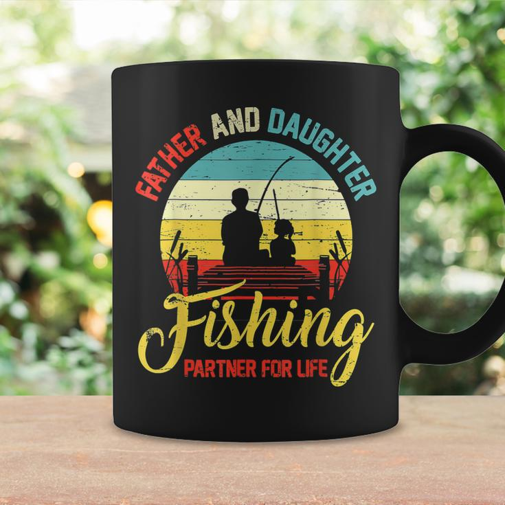Father Daughter Fishing Partner For Life Retro Matching Dad V2 Coffee Mug Gifts ideas
