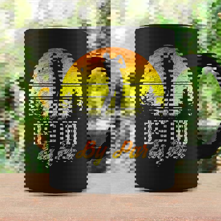 Fathers Day Best Dad By Par Funny Golf Pun Golfer Gift For Mens Coffee Mug Gifts ideas