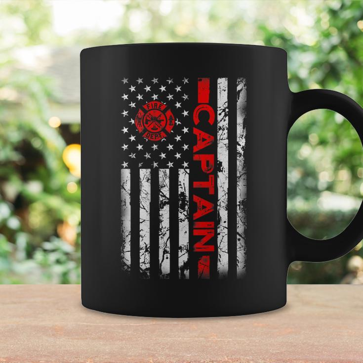 Firefighter Usa Flag Gifts Patriotic Fire Captain Chief Coffee Mug Gifts ideas