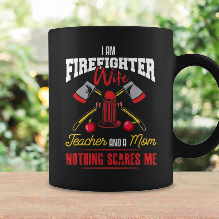 Firefighter Wife Mom Teacher Mom Firefighter Wife Gift Coffee Mug Gifts ideas