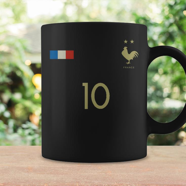 France Number 10 French Soccer Retro Football France Coffee Mug Gifts ideas