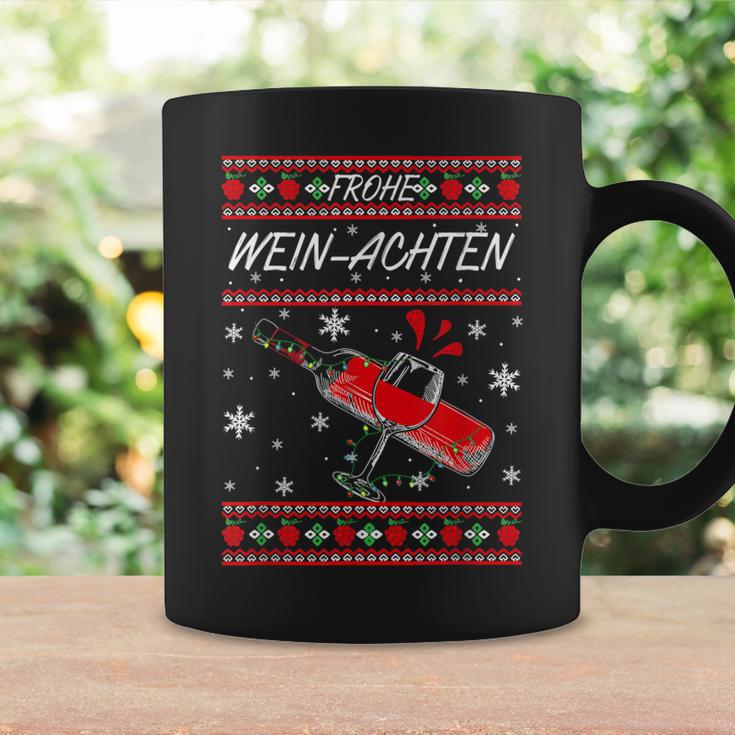 Frohe Wein-Achten Rotwein Liebhaber Weihnachts Glühwein Wein Tassen Geschenkideen