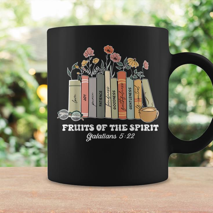 Fruits Of The Spirit Galatians 522 Christian Book Flower Coffee Mug Gifts ideas