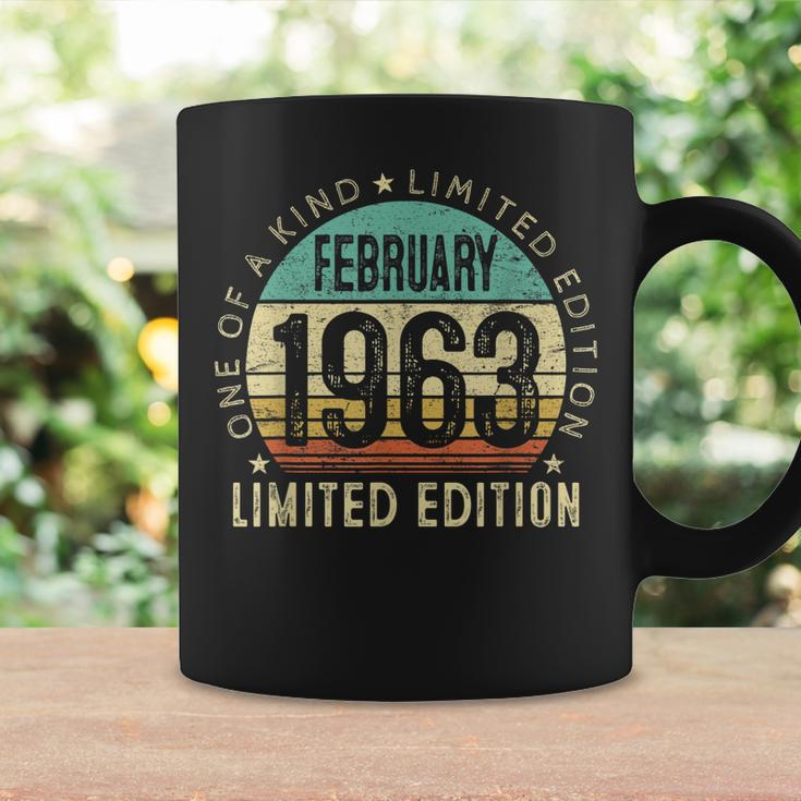 Funny 60 Year Old Vintage February 1963 60Th Birthday Gift Coffee Mug Gifts ideas