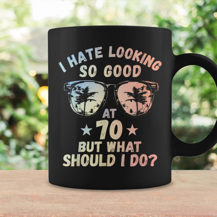 Funny 70Th Birthday B-Day Saying Age 70 Year Joke Coffee Mug Gifts ideas