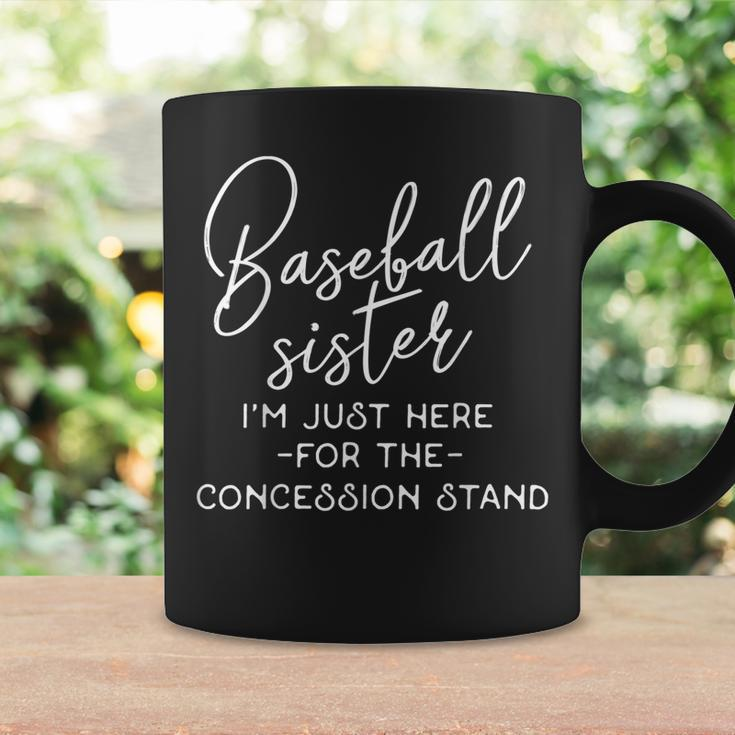 Funny Baseball Quote Baseball Sister Coffee Mug Gifts ideas