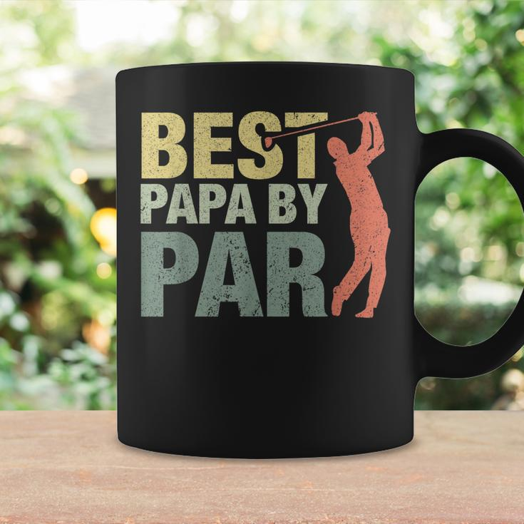 Funny Best Papa By Par Fathers Day Golf Shirt Gift Grandpa Coffee Mug Gifts ideas