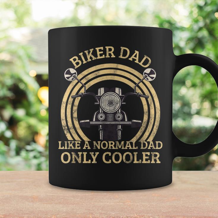 Funny Biker Dad Motorcycle Dad Grandpa Fathers Day Gift For Mens Coffee Mug Gifts ideas