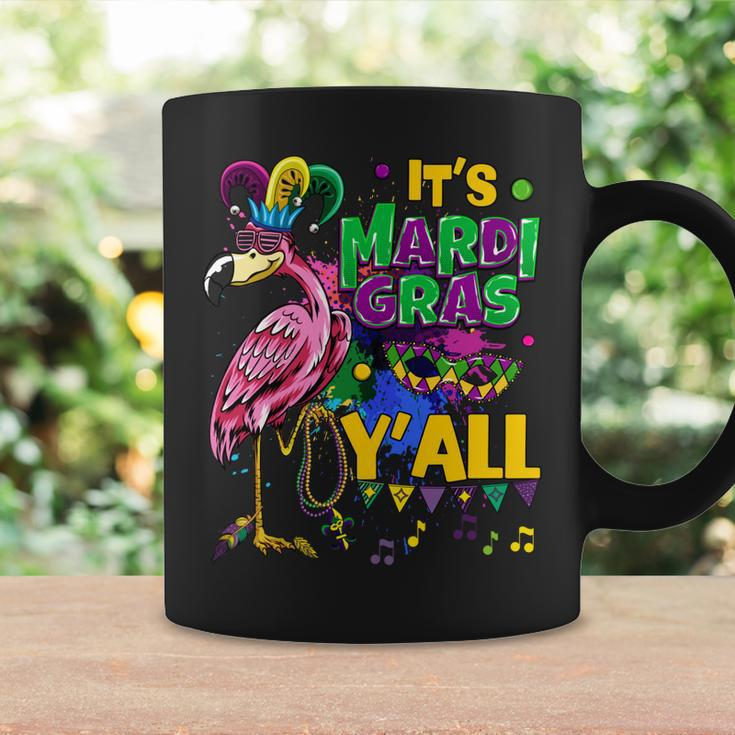 Funny Carnival Party Gift Idea Flamingo Mardi Gras V6 Coffee Mug Gifts ideas