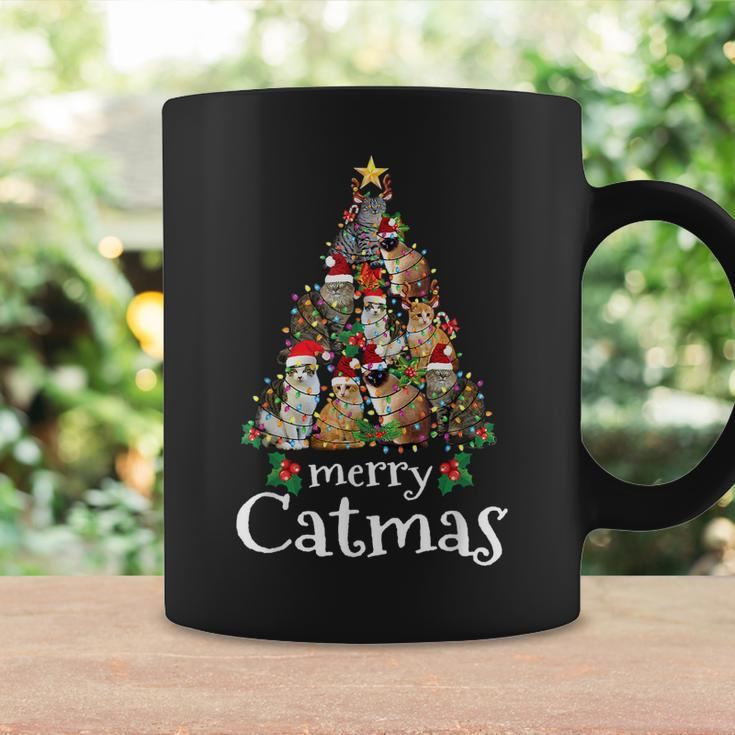 Funny Cat Mom Cat Dad Christmas Cat Merry Catmas Cute Cat Coffee Mug Gifts ideas