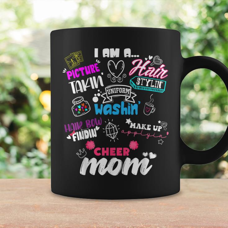 Funny Cheerleading Mom For Cheer Moms Cheer Squad Cheer Mom Coffee Mug Gifts ideas