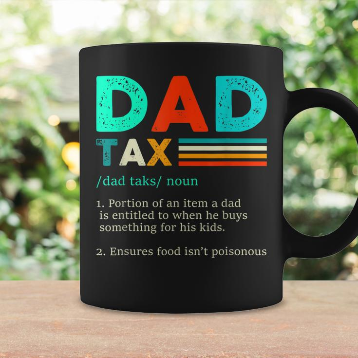 Funny Dad Tax Definition Retro Vintage Coffee Mug Gifts ideas