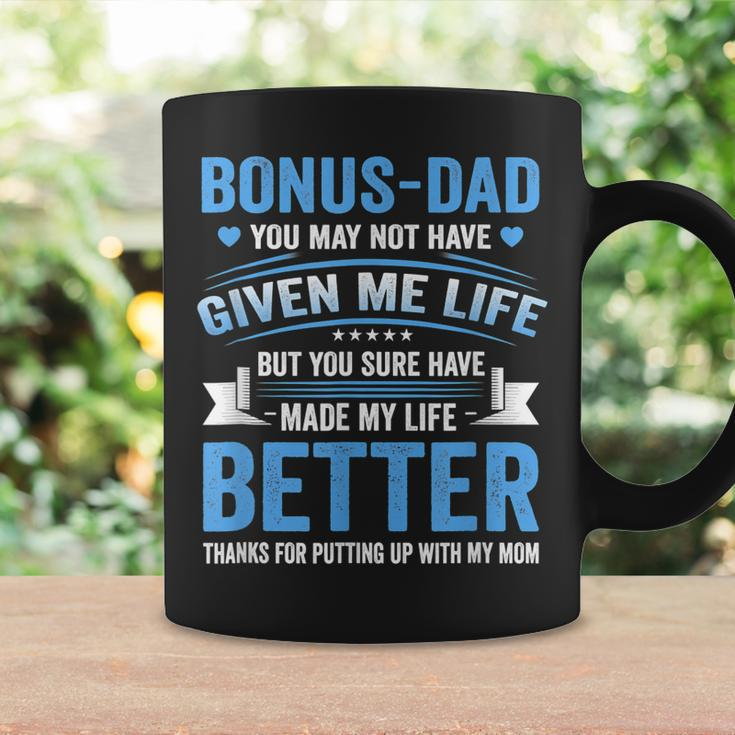 Funny Fathers Day Bonus Dad Gift From Daughter Son Wife Coffee Mug Gifts ideas