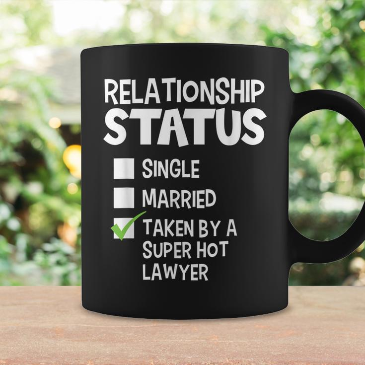 Funny His And Her Gift Idea Lawyer Relationship Status Coffee Mug Gifts ideas