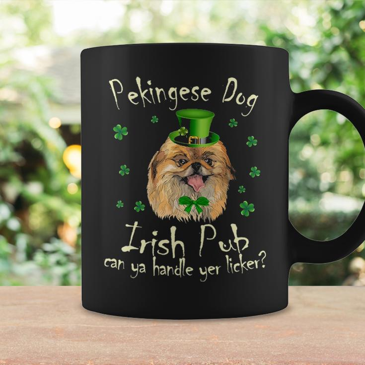 Funny Irish Pub Pekingese Mother Mom Women Dad Dog Pekingese Coffee Mug Gifts ideas