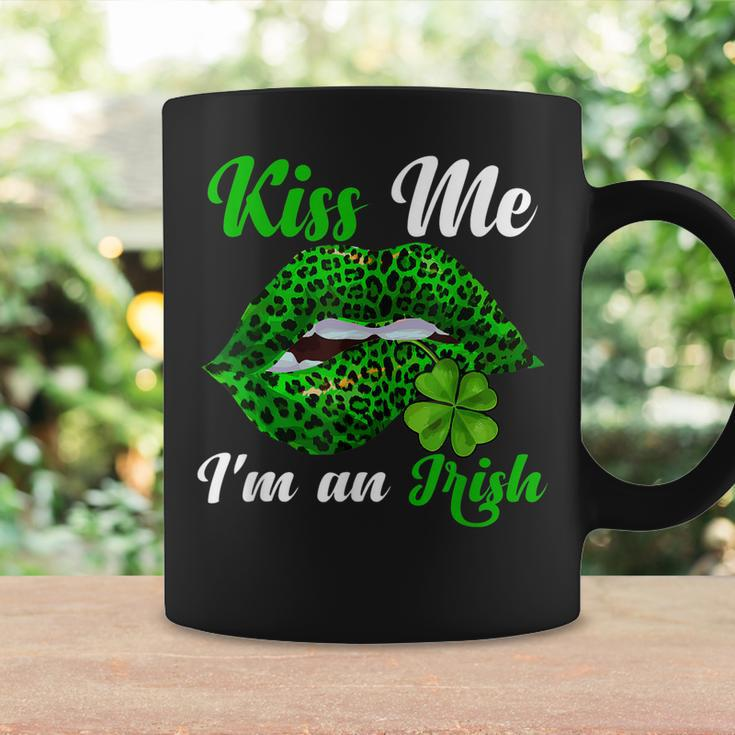 Funny Joke Im An Irish St Patricks Day Lips With Clover Coffee Mug Gifts ideas