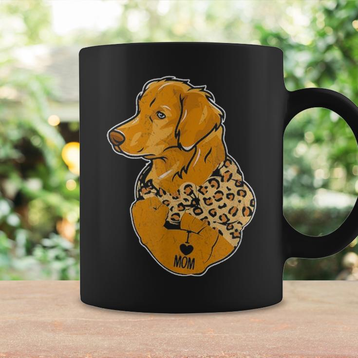 Funny Leopard Labrador Retriever Mom Costume Mothers Day Coffee Mug Gifts ideas
