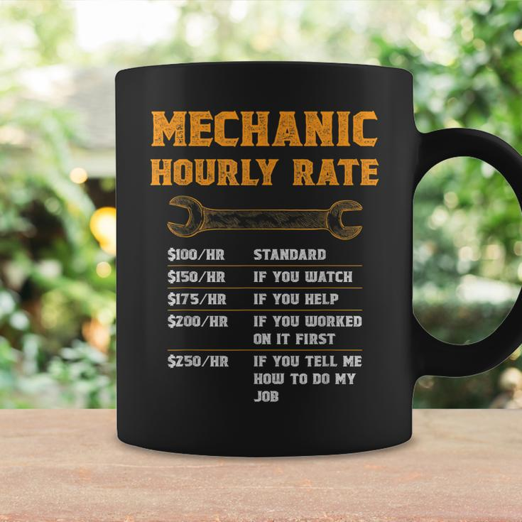 Funny Mechanic Gift Mechanic Hourly Rate Coffee Mug Gifts ideas