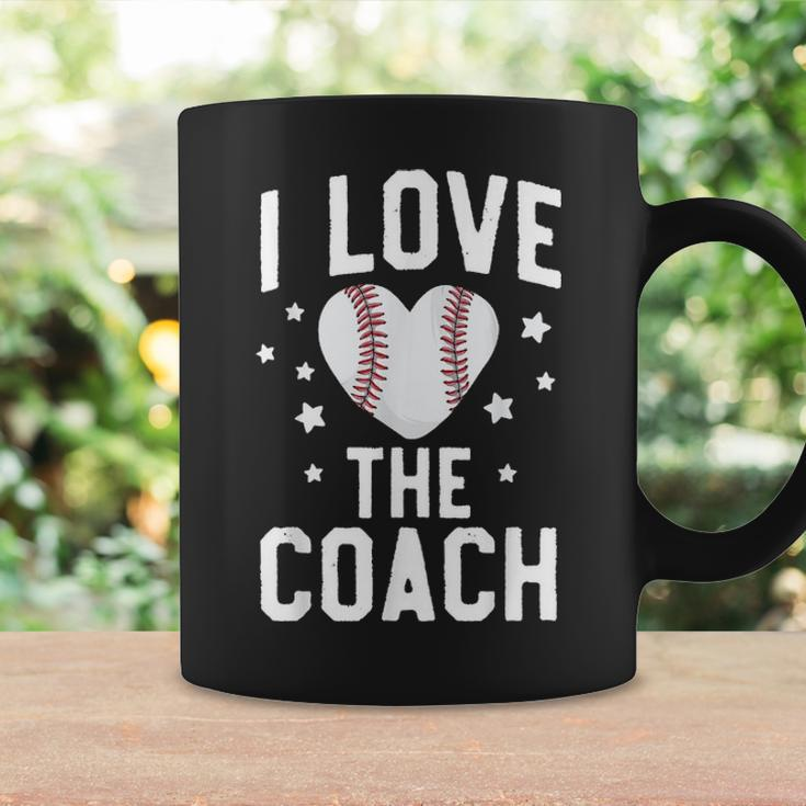 Funny Mom Baseball I Love The Coach Wife Mother Coffee Mug Gifts ideas