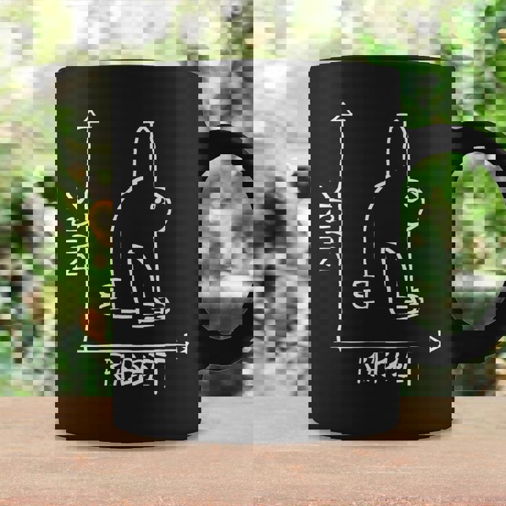 Funny Rabbit Or Duck Wildlife Animal Diptych Rabbit Coffee Mug Gifts ideas