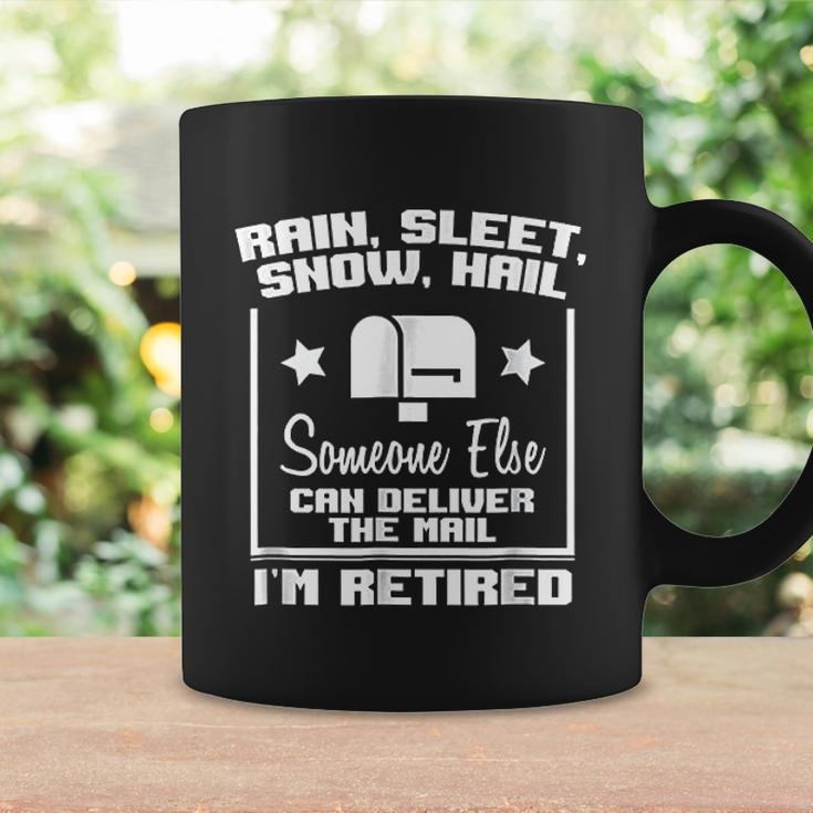 Funny Retired Postal Worker Mailman Retirement Gift Coffee Mug Gifts ideas
