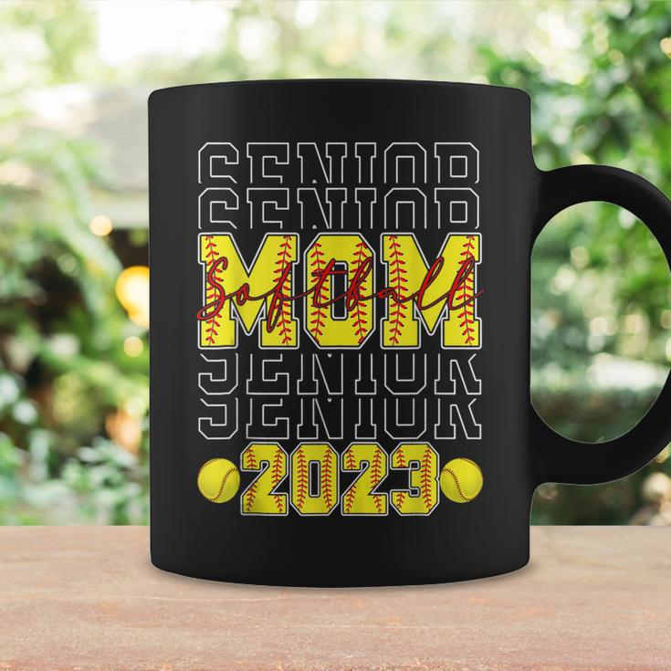 Funny Senior Softball Mom Class Of 2023 Graduate Mothers Day Coffee Mug Gifts ideas