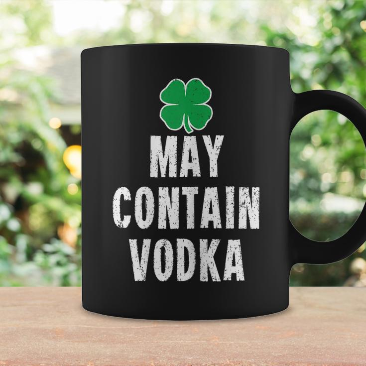 Funny St Patricks Day Shirt Women Men Gift May Contain Vodka Coffee Mug Gifts ideas
