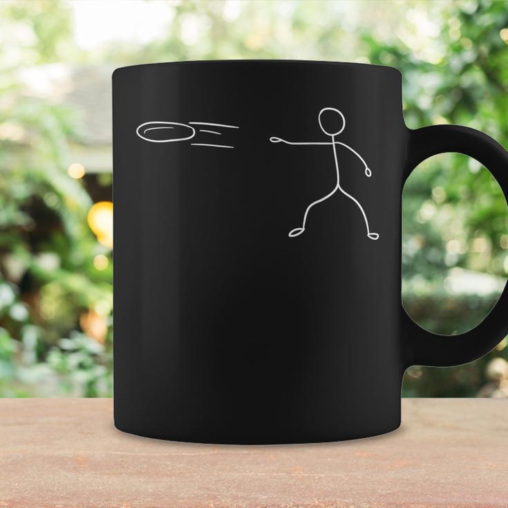 Funny Stickman Disc Golf Player Sports Lover Coffee Mug Gifts ideas