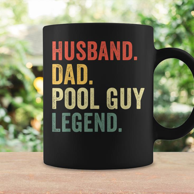 Funny Swimming Husband Dad Pool Guy Legend Vintage Coffee Mug Gifts ideas