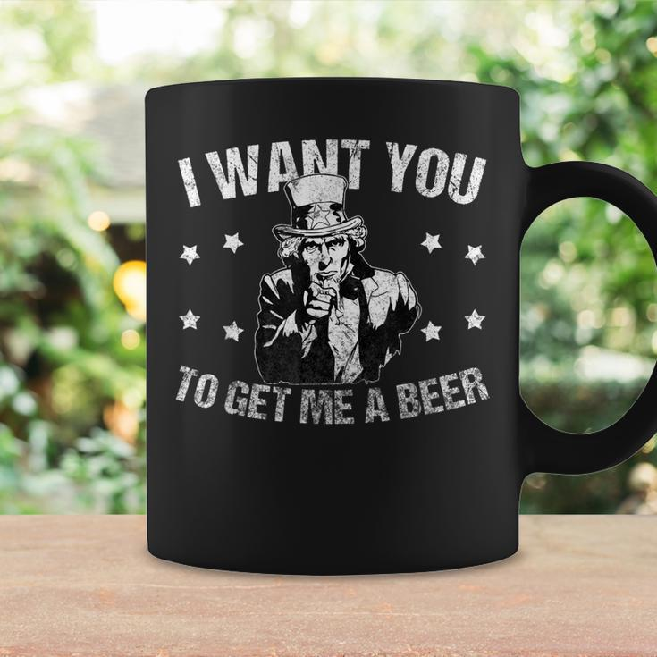 Funny Uncle Sam I Want You To Get Me A Beer Coffee Mug Gifts ideas