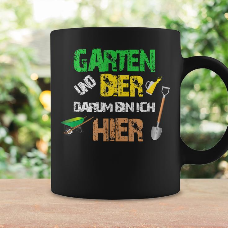 Garten Und Bier Darum Bin Ich Hier Tassen Geschenkideen