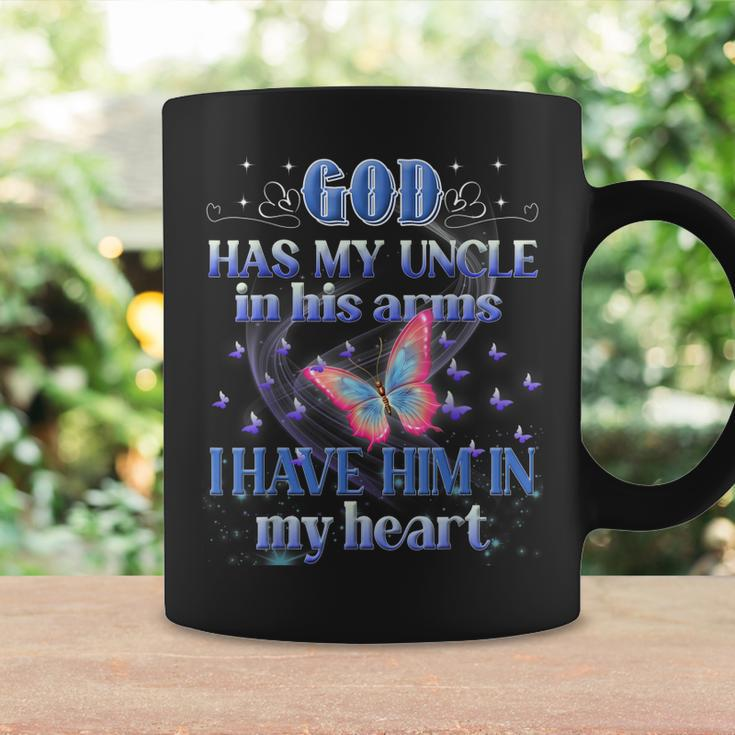 God Has My Uncle In His Arms I Have Him In My Heart Memories Coffee Mug Gifts ideas
