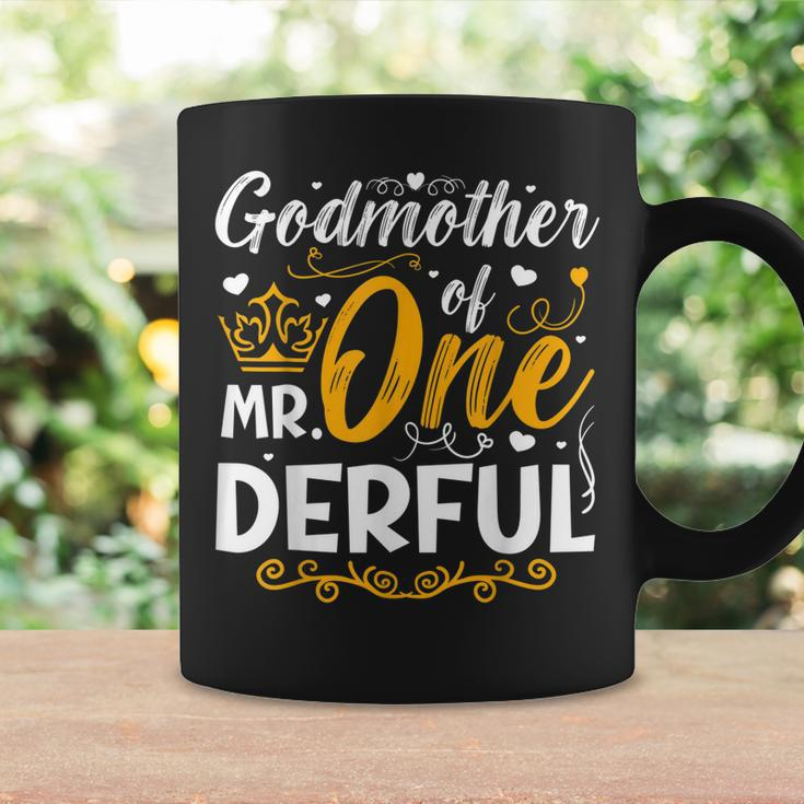 Godmother Of Mr One Derful Party Family 1St Birthday Coffee Mug Gifts ideas