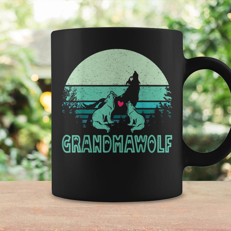 Grandmawolf For Lovers Mom Grandma Wolf & Wolves Mothers Day Coffee Mug Gifts ideas