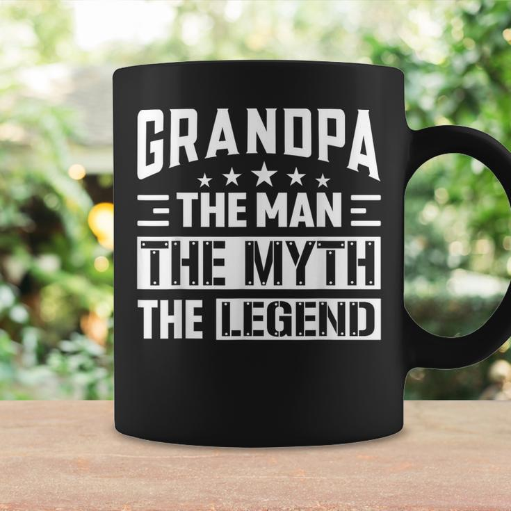 Grandpa The Legend The Man The Myth Daddy Happy Fathers Day Coffee Mug Gifts ideas