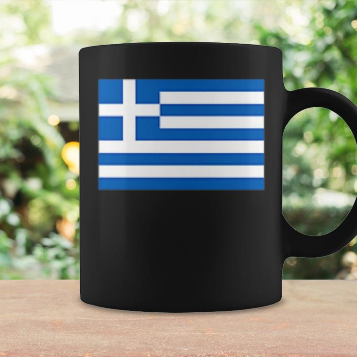 Greece Gift Women Men Kids Left Chest Greek Flag Souvenir Coffee Mug Gifts ideas
