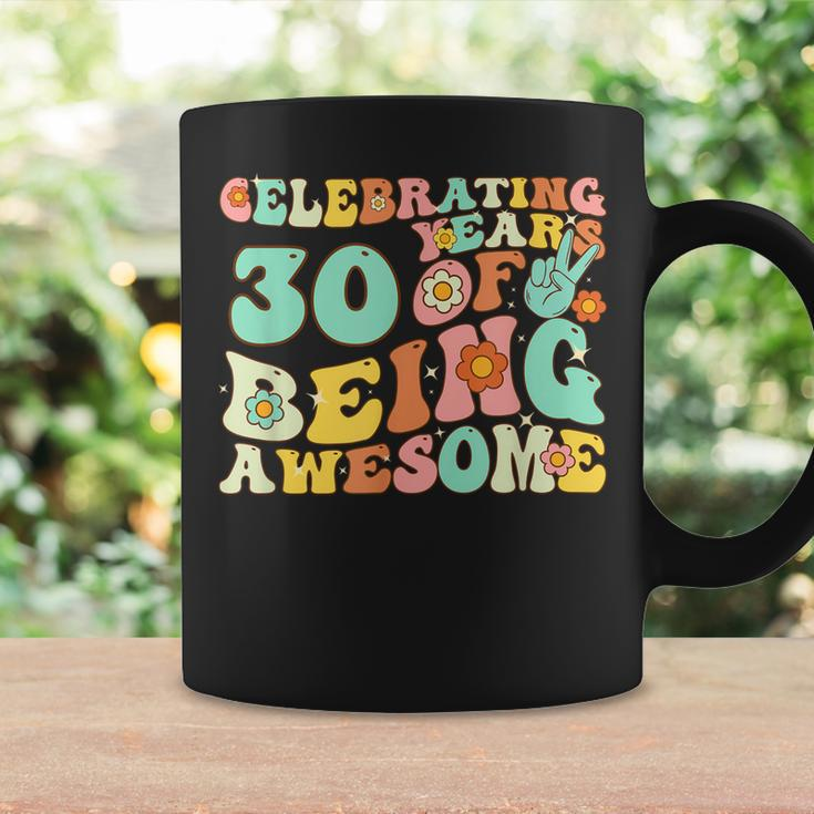 Groovy Celebrating 30 Years Of Being Awesome 30Nd Birthday Coffee Mug Gifts ideas