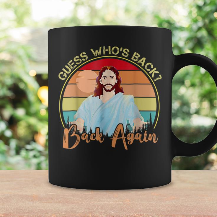 Guess Whos Back_ Happy Easter Jesus Christian Matching Coffee Mug Gifts ideas