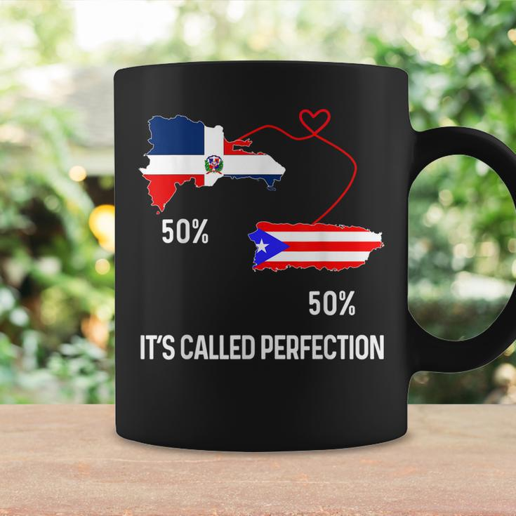 Half Puerto Rican Half Dominican Flag Map Combined Pr Rd Coffee Mug Gifts ideas