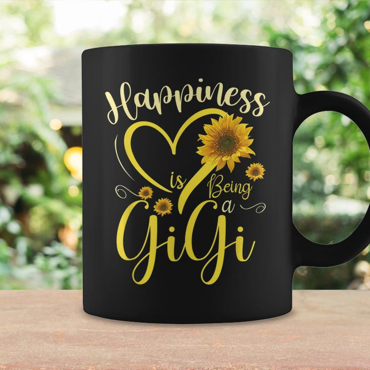 Happiness Is Being A Gigi Sunflower Mothers Day Grandma Coffee Mug Gifts ideas
