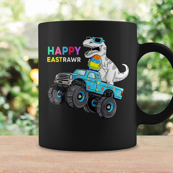 Happy EastrawrRex Easter Monster Truck Dinosaur Boys Kids Coffee Mug Gifts ideas