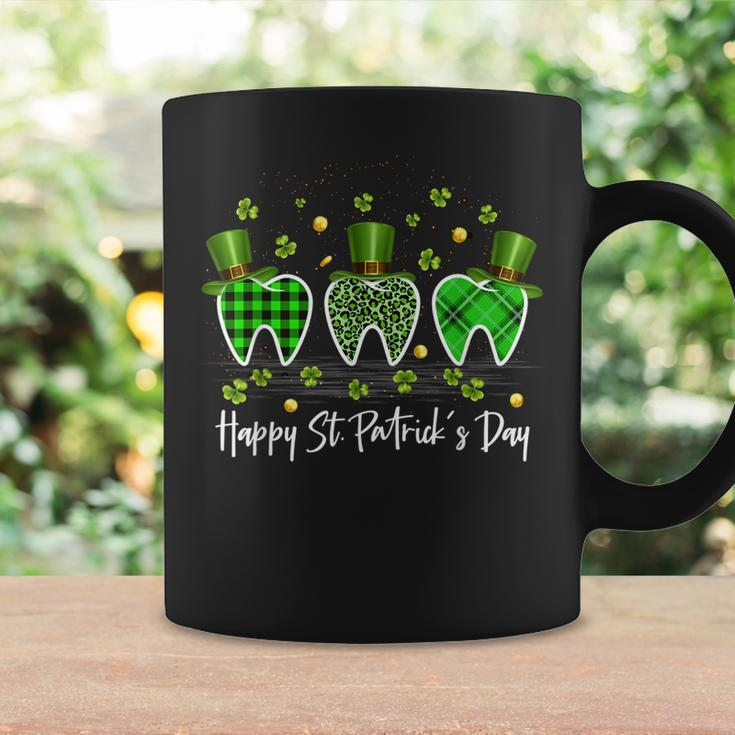 Happy Patrick Day Dentist Dental Leprechaun Tooth Shamrock Coffee Mug Gifts ideas