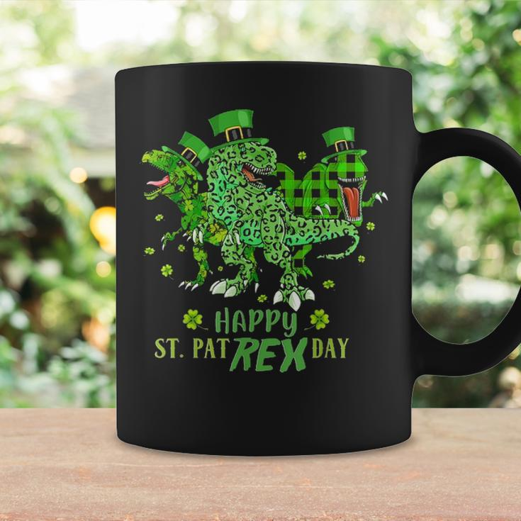 Happy St PatRex Day Funny Dinosaur St Patricks Day Coffee Mug Gifts ideas